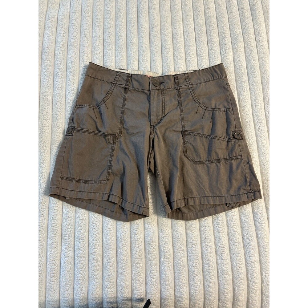 Mossimo Supply Co. Brown Women's Cargo Jean Shorts